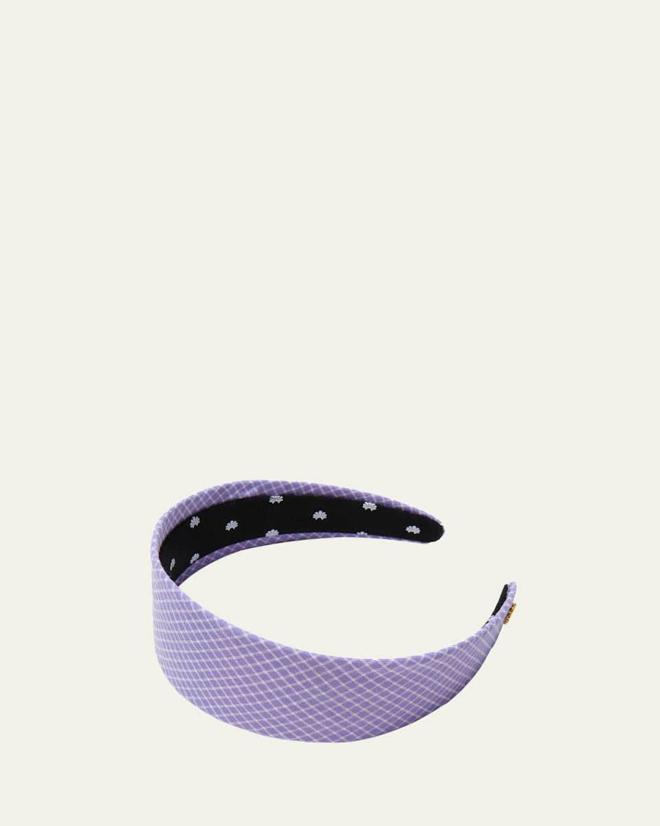 Brigitte Seersucker Headband